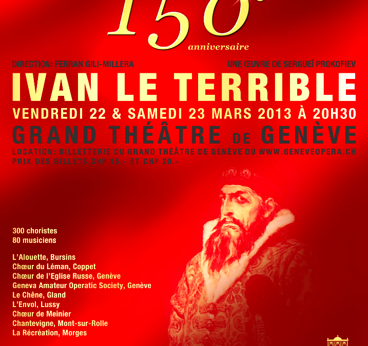 Février et mars 2013 : Ivan le Terrible