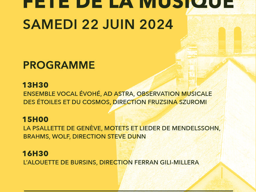 Juin 2024 : Fête de la musique à Bonmont