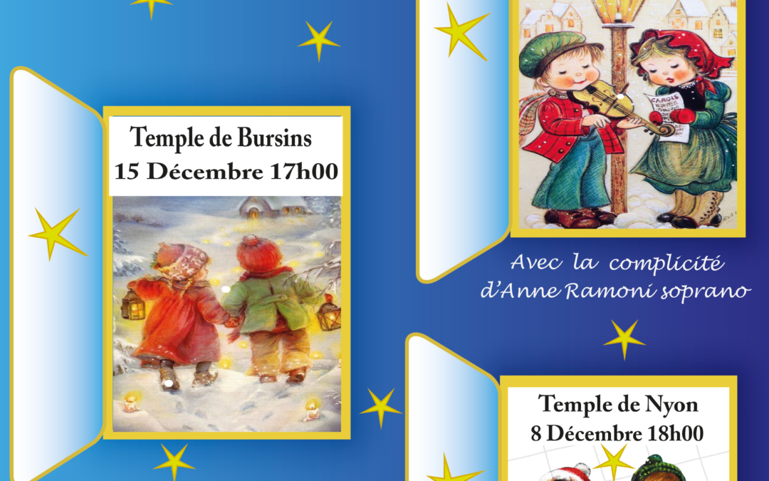 Décembre 2024 : Simplement Noël avec l&rsquo;Alouette de Bursins